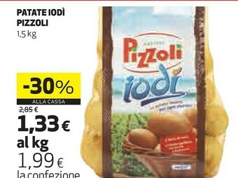 Ipercoop Patate iodi offerta