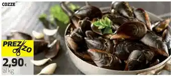 Ipercoop Cozze offerta