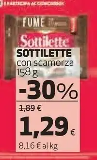 Sottilette - fumè con scamorza 158 g(ml)