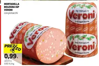 Ipercoop Mortadella bologna igp con pistacchi offerta