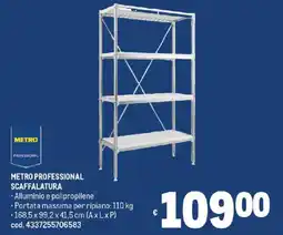 Metro Metro professional scaffalatura offerta