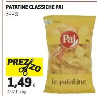Ipercoop Coop - patatine 300 g(ml) offerta