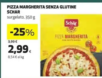 Ipercoop Pizza margherita più ricca & gustosa bontà d'italia 350 g(ml) offerta