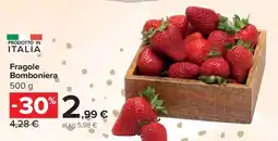 Carrefour Fragole Bomboniera offerta