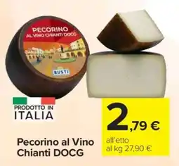 Carrefour Pecorino al Vino Chianti DOCG offerta