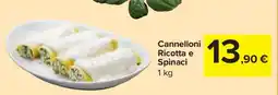 Carrefour Cannelloni Ricotta e Spinaci offerta