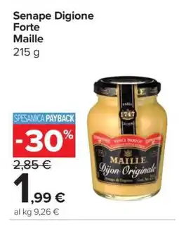 Carrefour Senape Digione Forte Maille offerta