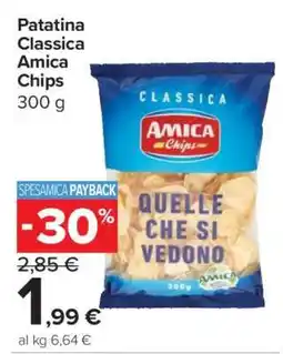 Carrefour PATATINA CLASSICA AMICA CHIPS offerta