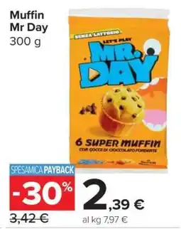 Carrefour Muffin Mr Day offerta