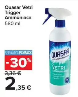 Carrefour Quasar Vetri Trigger Ammoniaca offerta