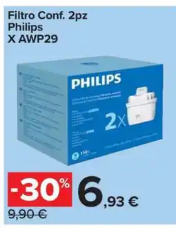 Carrefour Filtro Conf. 2pz Philips X AWP29 offerta