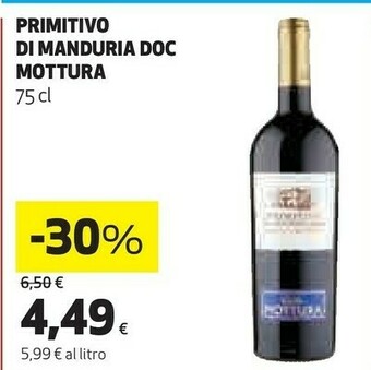 Coop Vino bianco offerta