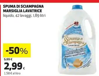 Coop Marsiglia lavatrice offerta