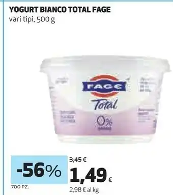 Coop Yogurt bianco total offerta