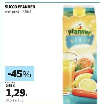 Coop Succo offerta