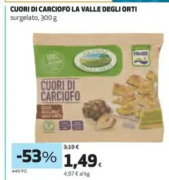 Coop Cuori di carciofo offerta