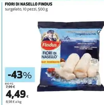 Coop Fiori di nasello offerta