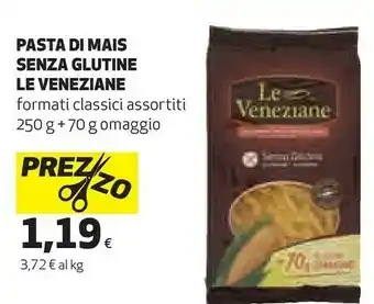Coop Pasta di mais senza glutine offerta