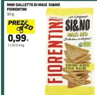 Coop Mini gallette di mais si & no offerta