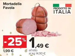 Carrefour Mortadella Favola offerta