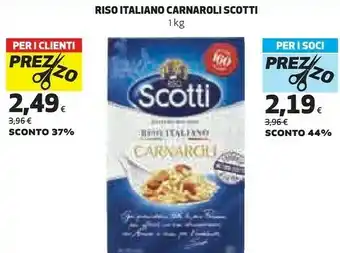 Coop Riso carnaroli 1000 g(ml) offerta