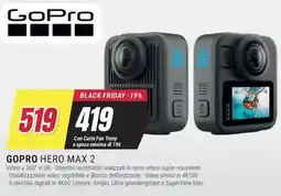 Trony Gopro hero max 2 offerta