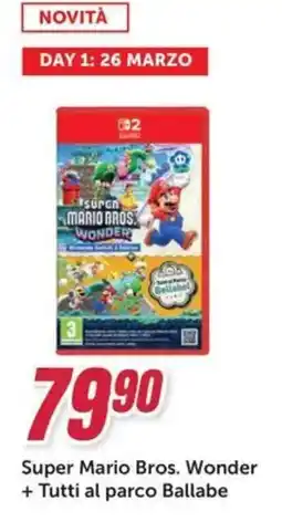 Trony Super Mario Bros. Wonder + Tutti al parco Ballabe offerta
