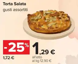 Carrefour Torta Salata offerta