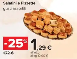 Carrefour Salatini e Pizzette offerta