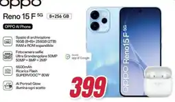 Trony oppo Reno 15 F 5G offerta