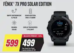 Trony Garmin fénix 7x pro solar edition offerta
