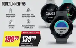 Trony Garmin forerunner 55 offerta