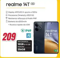 Trony realme 14T 5G offerta