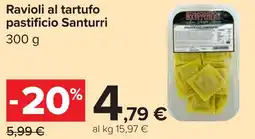 Carrefour Ravioli al tartufo pastificio Santurri offerta