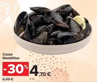 Carrefour Cozze Nieddittas offerta