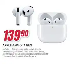 Trony APPLE AirPods 4 GEN offerta