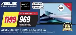Trony ASUS ZENBOOK 14 UM3406KA-QD065W offerta
