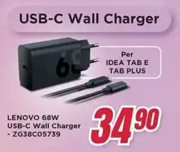 Trony LENOVO 68W USB-C Wall Charger offerta