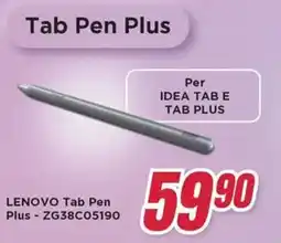 Trony LENOVO Tab Pen Plus - ZG38C05190 offerta