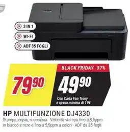 Trony HP MULTIFUNZIONE DJ4330 offerta