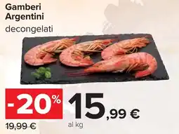 Carrefour Gamberi Argentini offerta