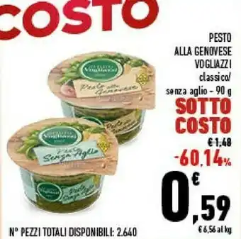 Conad City Pesto alla genovese 90 g(ml) offerta