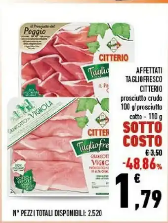 Conad City Affettati tagliofresco offerta