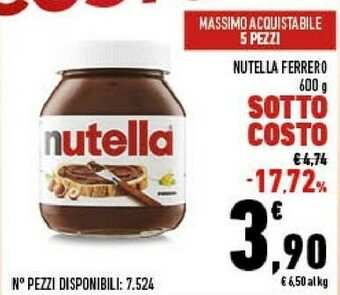 Conad City Nutella offerta