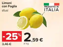 Carrefour Limoni con Foglia offerta