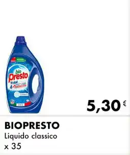 Iper Tosano BIOPRESTO Liquido classico offerta