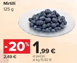 Carrefour Mirtilli offerta