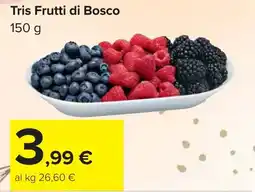 Carrefour Tris Frutti di Bosco offerta