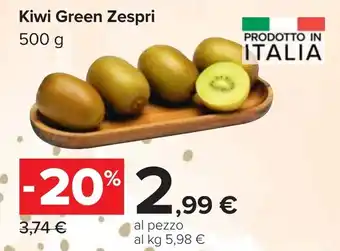 Carrefour Kiwi Green Zespri offerta