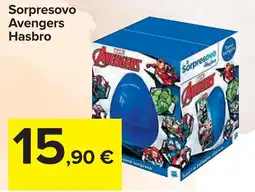 Carrefour Sorpresovo Avengers Hasbro offerta